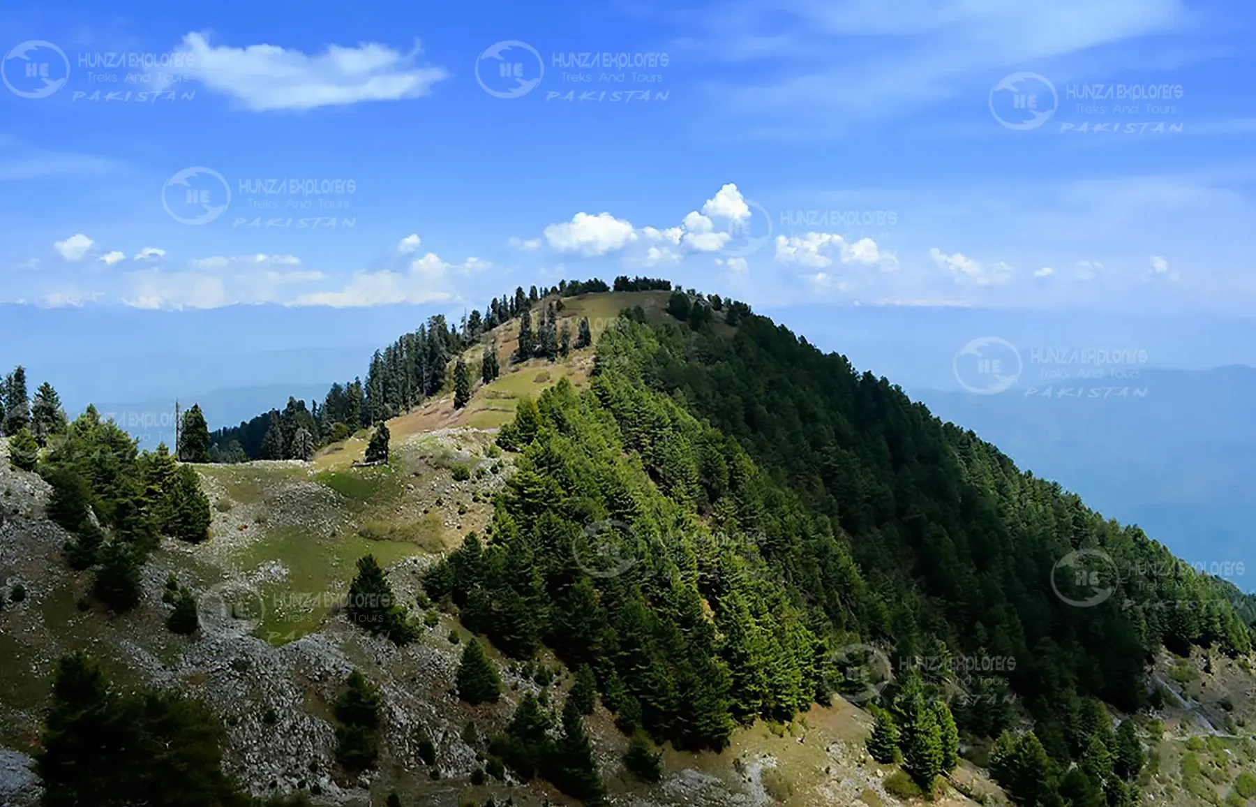 The hills near Murree